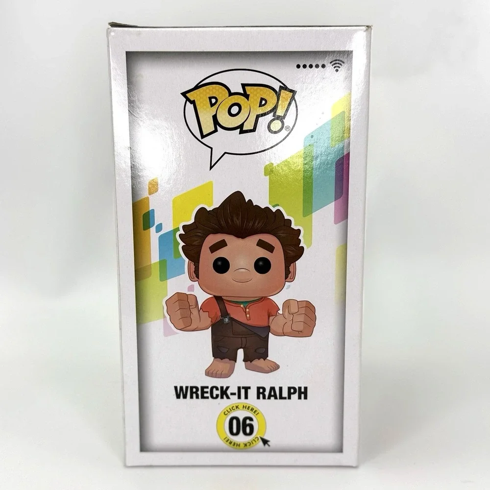 NEW! Funko Pop Disney Ralph Breaks the Internet Wreck-It Ralph #06 Vinyl‎ Figure